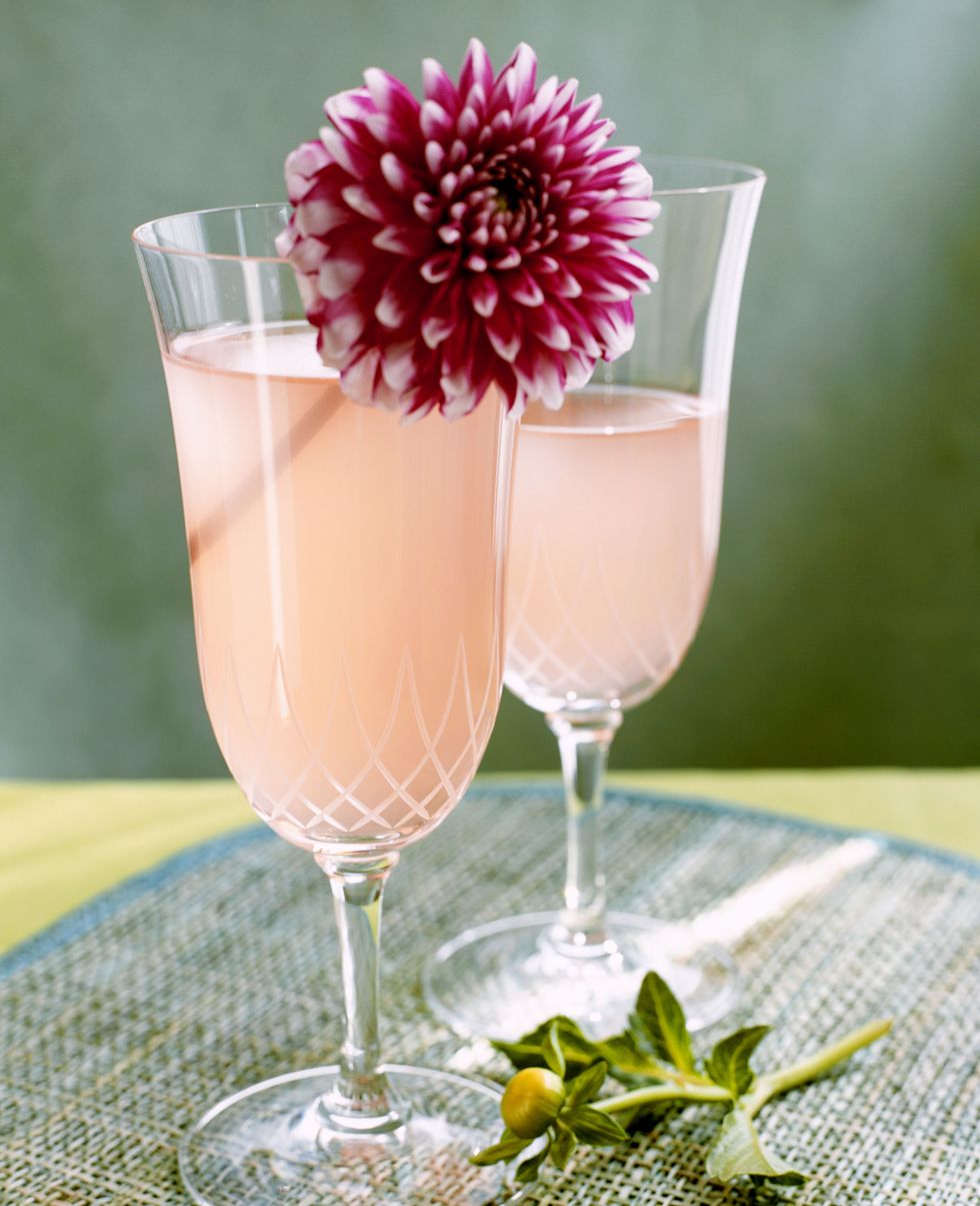 <p>A spin on a popular French sparkler from Leslie Ross of Houston's <a href="http://treadsack.com/hunkydory/" target="_blank">Hunky Dory Tavern</a>. </p><p><strong>Ingredients: </strong></p><p>1 oz. Courvoisier Napoleon</p><p>.5 oz. Pineau des Charentes </p><p>.75 oz. Giffard Strawberry Cordial</p><p>.75 oz. Lemon Juice</p><p>Ruinart Blanc de Blanc Champagne to top</p><p><strong>Directions: </strong></p><p>Shake and strain into a glass. Top with champagne and garnish with a flower/rose petal. <br></p>