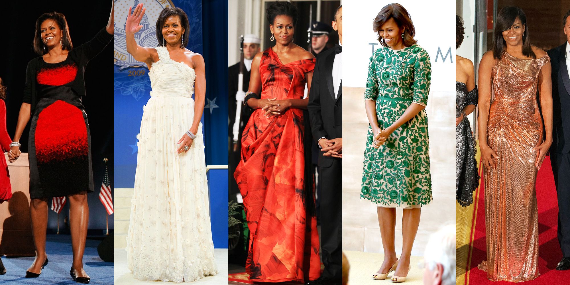 2000px x 1000px - Michelle Obama's Beste Outfits - 47 First Lady Modemomenten