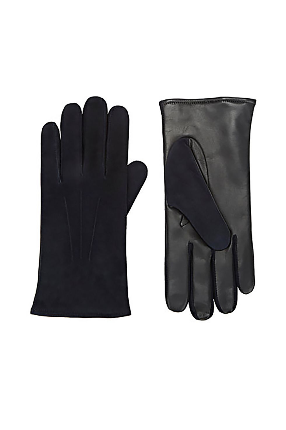 <p>Well, if one doesn't fall out of your pocket, you'll never have to buy another pair again.</p><p>$225, <a href="http://www.barneys.com/product/barneys-new-york-tech-smart-suede-gloves-504244465.html" target="_blank" data-tracking-id="recirc-text-link">barneys.com</a>.</p>