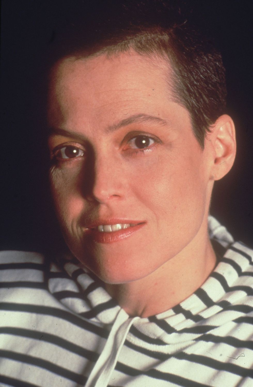 <p>Sigourney Weaver shaved off her signature curls for 1992's <em>Alien 3</em>, which was totally fitting for her iconically badass character, Ellen Ripley. </p>