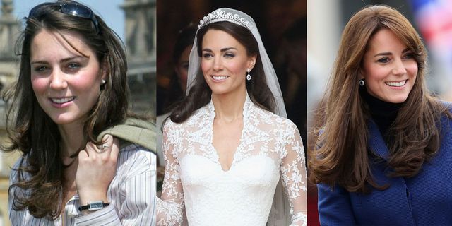 Kate Middleton's hair evolution: from university to now