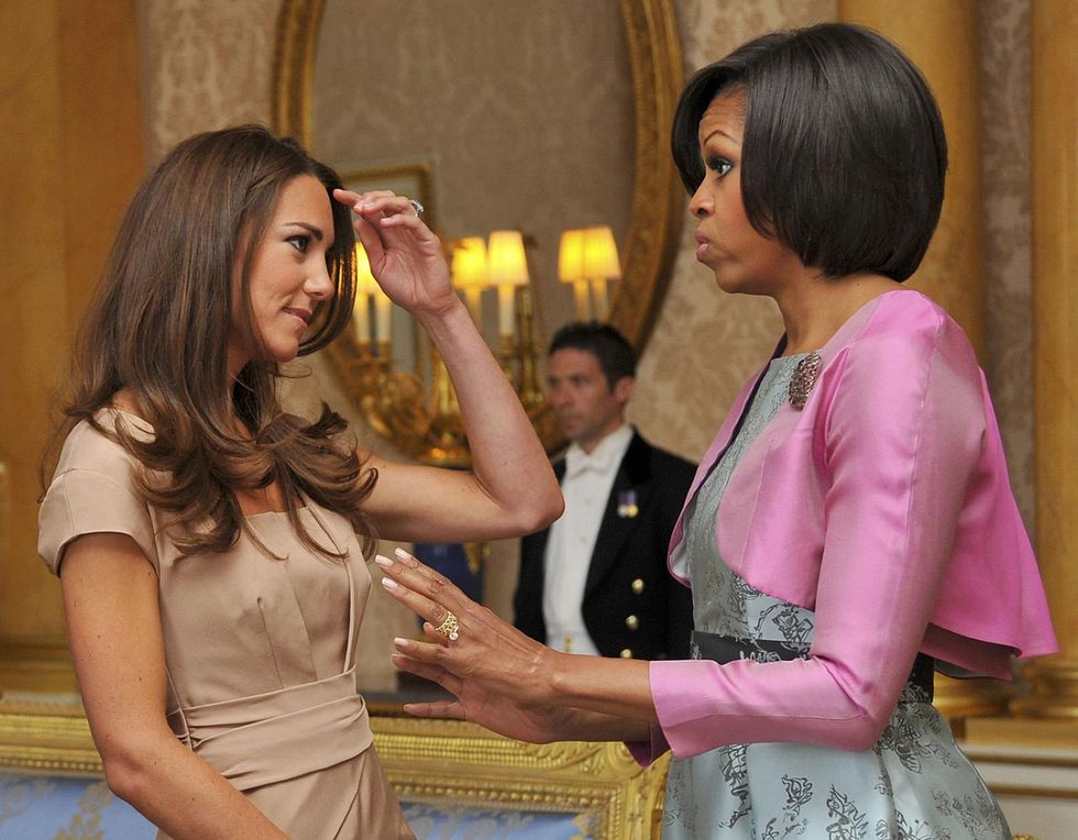 Kate Middleton Best Hairstyles - blow-dry with michelle obama