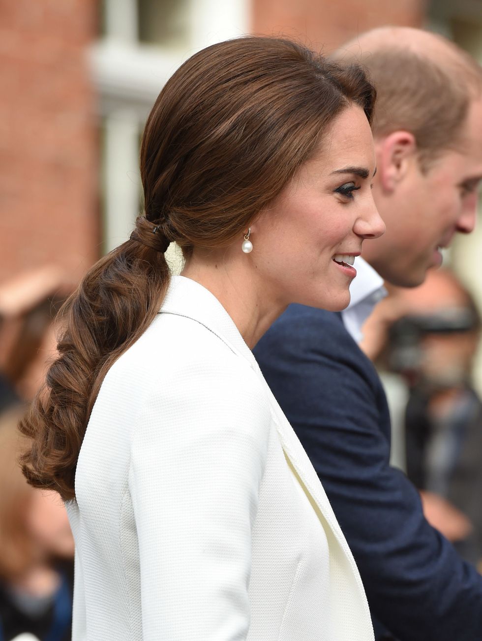 Kate Middleton Best Hairstyles - Low updo