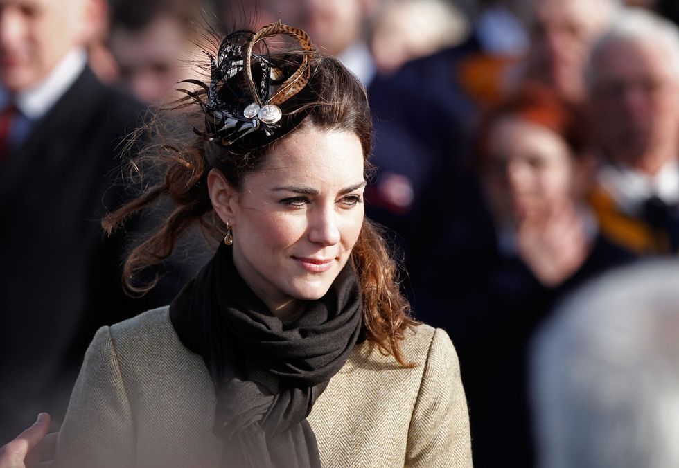 Kate Middleton Best Hairstyles - hair clip