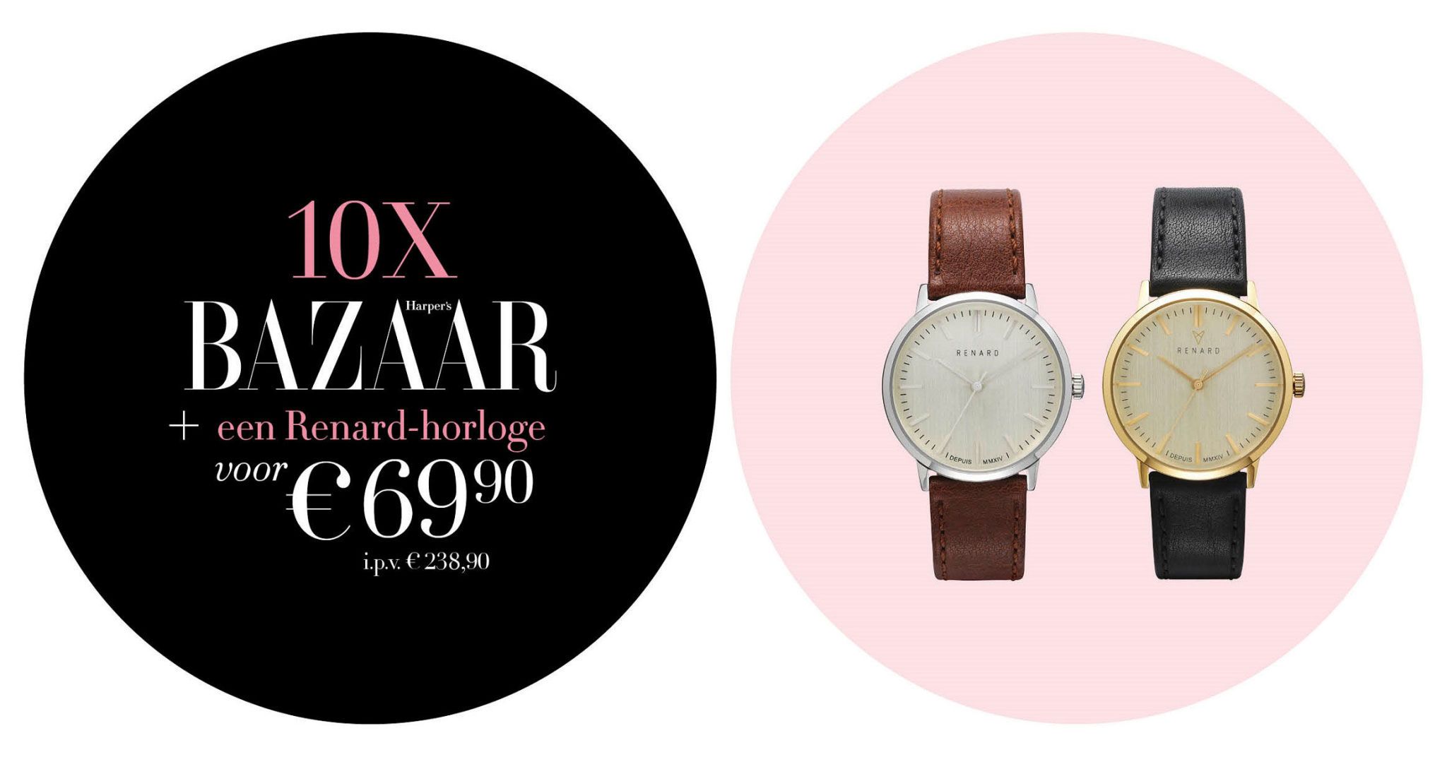 Renard horloge discount