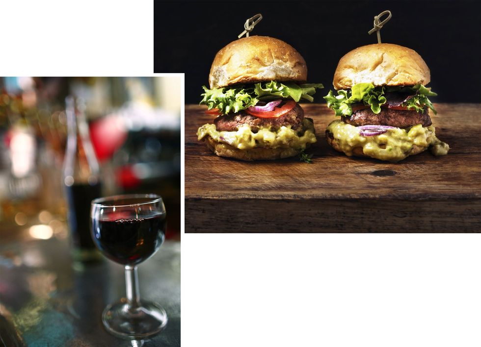 <p>"Pair your next burger with a cru Beaujolais (the region's elite gamay-based wines)—the earthy red fruit flavors perfectly complement the beef and balance the other flavors in the toppings.<span class="redactor-invisible-space" data-verified="redactor" data-redactor-tag="span" data-redactor-class="redactor-invisible-space">"</span></p>
