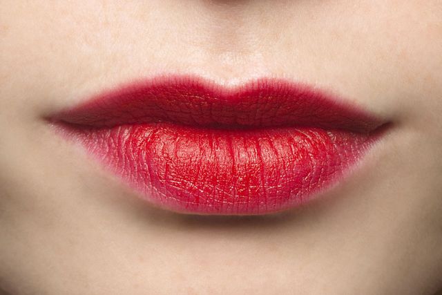 Lip, Red, Lipstick, Pink, Skin, Mouth, Cheek, Chin, Lip gloss, Beauty, 