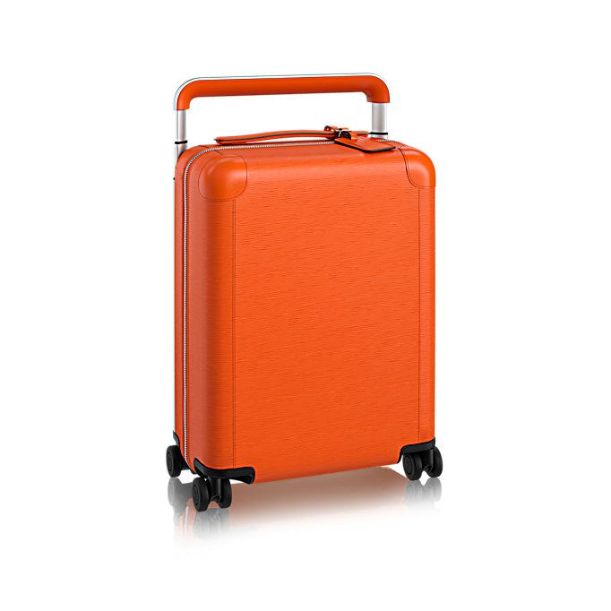 Suitcase, Orange, Hand luggage, Bag, Baggage, Luggage and bags, Rolling, Travel, Wheel, 