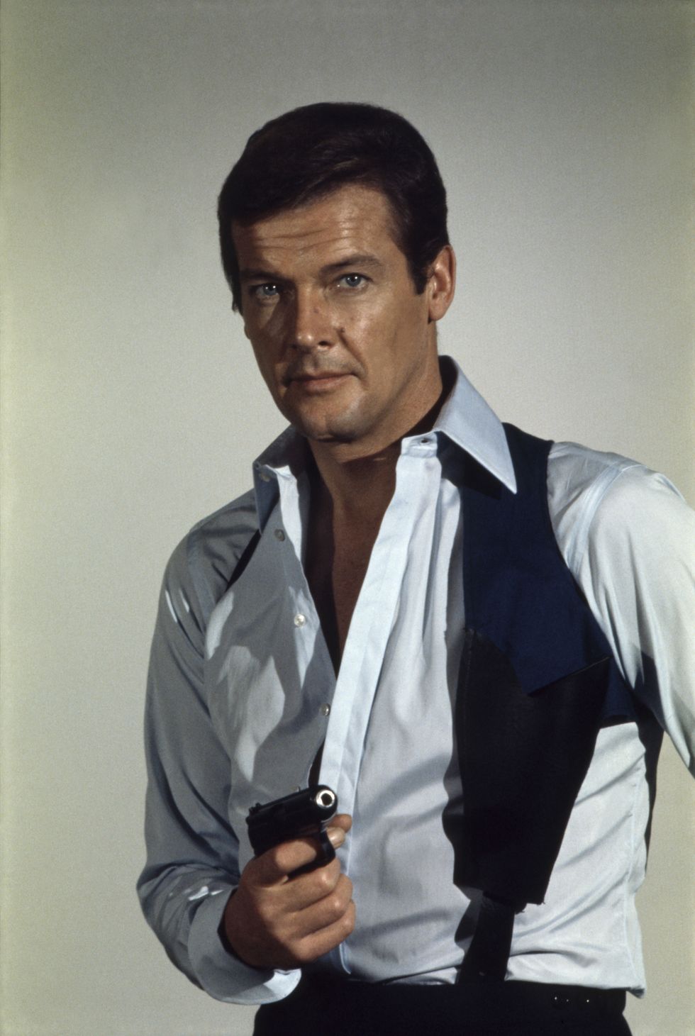 British actor Roger Moore as James Bond from the movie Live and Let Die. (Photo by Terry O'Neill/Getty Images)