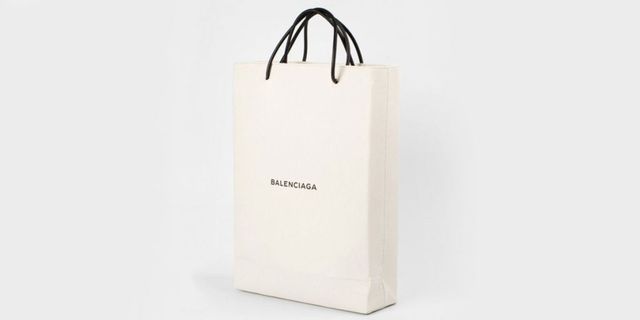 Paper bag, Shopping bag, Peach, Packaging and labeling, Label, Box, 
