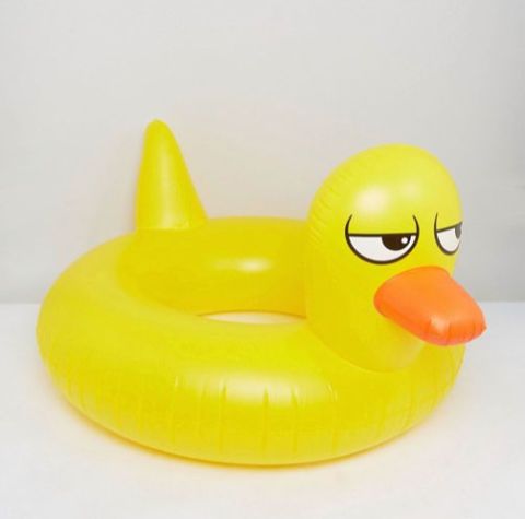 Bath toy, Toy, rubber ducky, Yellow, Duck, Bird, Ducks, geese and swans, Plastic, Water bird, 