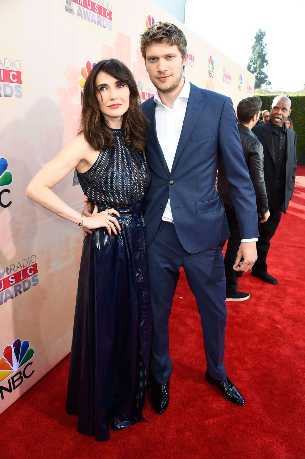 LOS ANGELES, CA - MARCH 29:  Actress Carice van Houten (L) and Kees van Nieuwkerk attend the 2015 iHeartRadio Music Awards which broadcasted live on NBC from The Shrine Auditorium on March 29, 2015 in Los Angeles, California.  (Photo by Frazer Harrison/Getty Images for iHeartMedia)