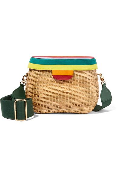 Teal, Turquoise, Basket, Wicker, Home accessories, Bag, Beige, Storage basket, Strap, Shoulder bag, 