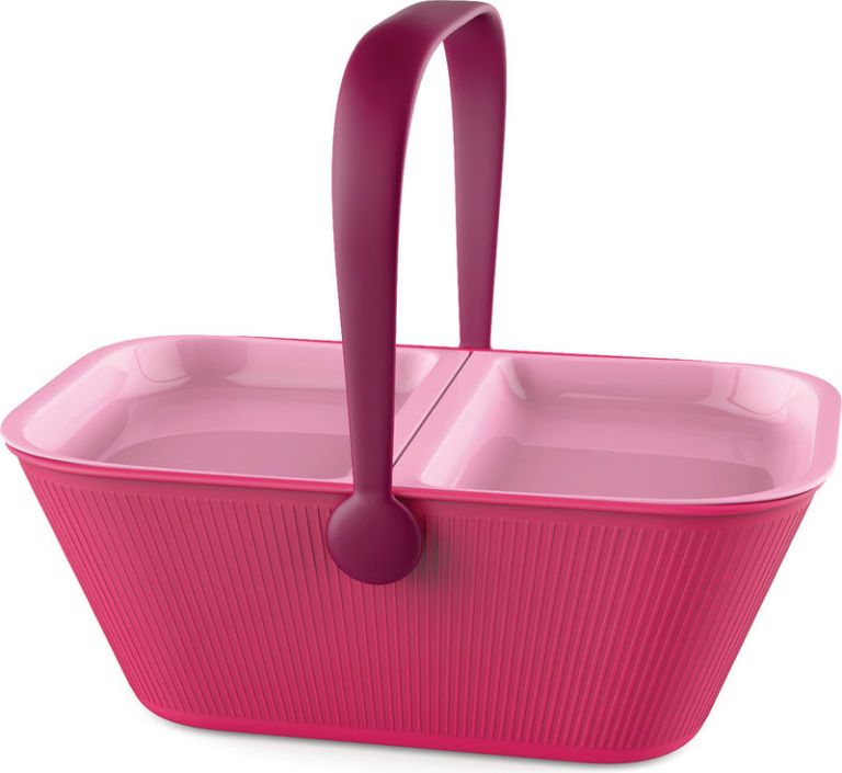 Pink, Violet, Magenta, Plastic, Basket, 