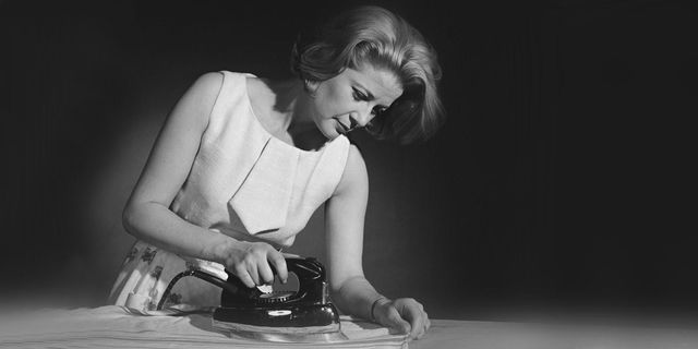 Photograph, Black, Black-and-white, Photography, Clothes iron, Disc jockey, Typewriter, Office equipment, Sitting, Hand, 