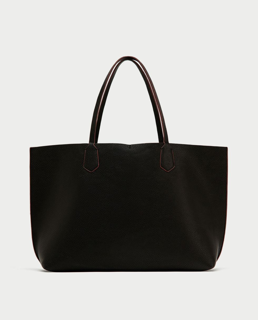 Handbag, Bag, Black, Fashion accessory, Product, Leather, Tote bag, Brown, Shoulder bag, Material property, 