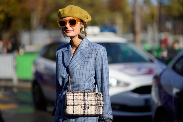 Eyewear, Street fashion, Plaid, Clothing, Fashion, Sunglasses, Tartan, Cool, Hat, Fedora, 