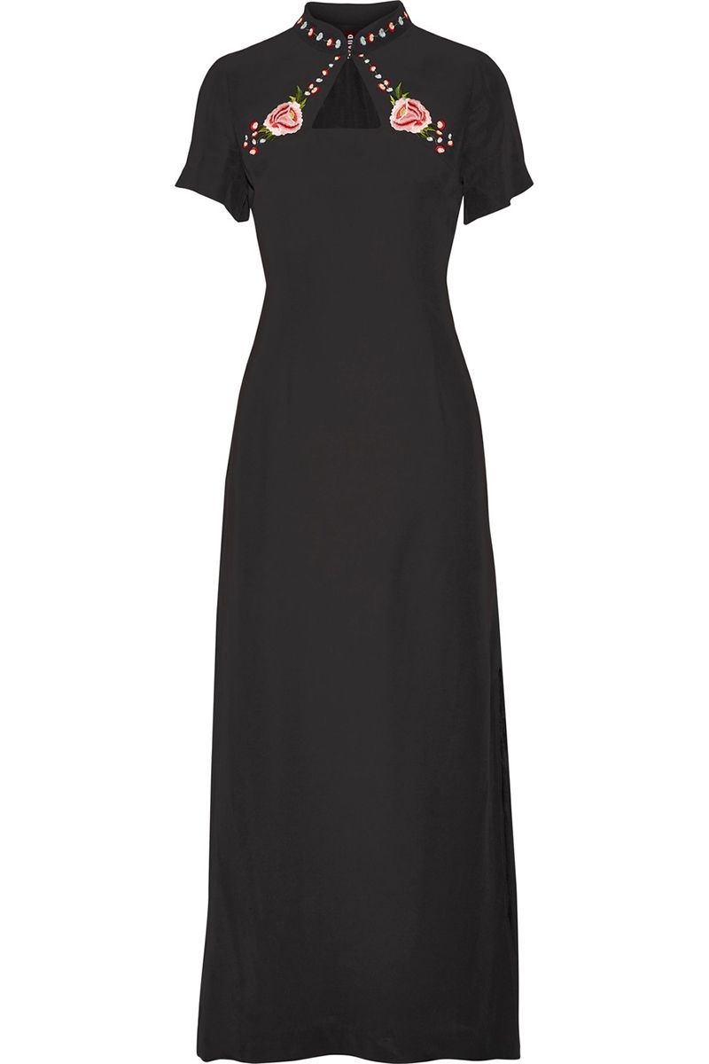 Clothing, Black, Dress, Day dress, Sleeve, Collar, Little black dress, T-shirt, Cocktail dress, 