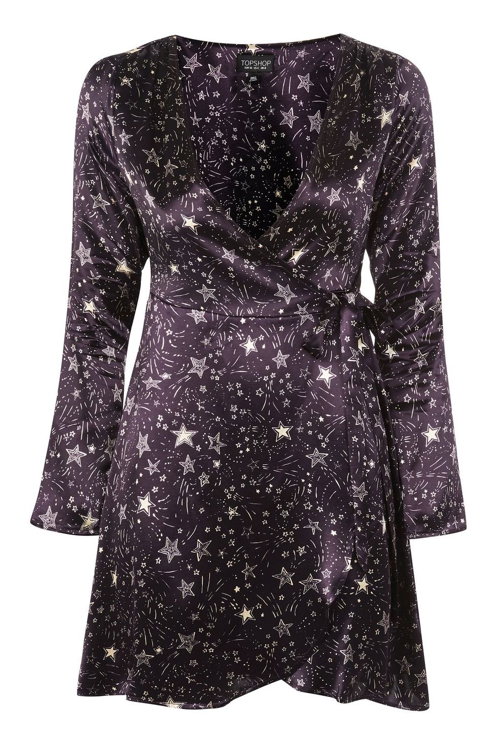 Clothing, Dress, Purple, Sleeve, Cocktail dress, Day dress, Violet, Outerwear, Neck, Blouse, 