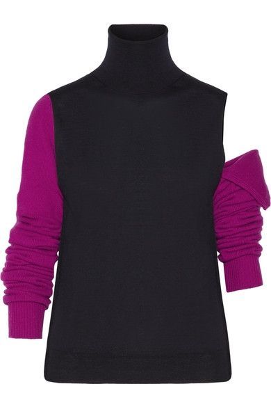 Clothing, Sleeve, Outerwear, Purple, Magenta, Violet, Pink, Shoulder, Neck, Sweater, 