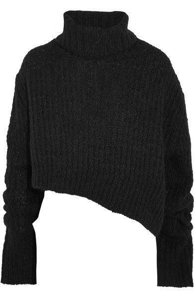 Clothing, Black, Outerwear, Sleeve, Wool, Sweater, Woolen, Collar, Neck, Jacket, 