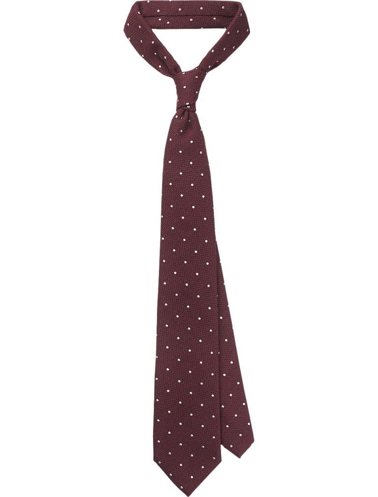 Tie, Brown, Maroon, Fashion accessory, Stole, Pattern, Scarf, Design, Polka dot, Bow tie, 