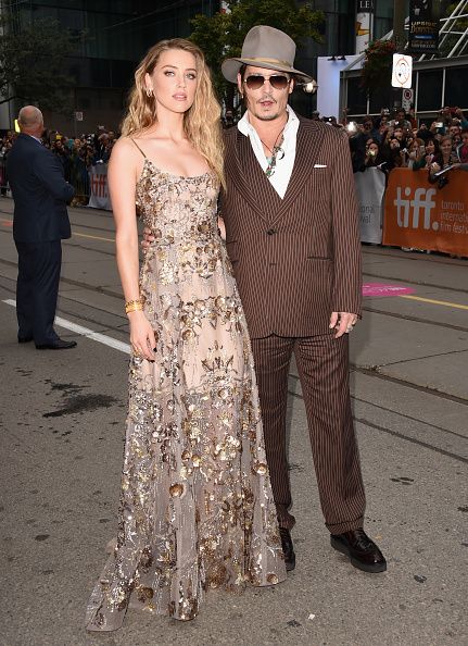 Johnny Depp + Amber Heard