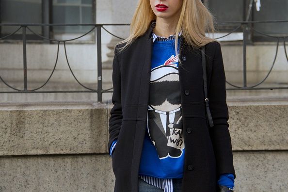 Sleeve, Collar, Jacket, Outerwear, Coat, Style, Street fashion, Electric blue, Blazer, Fashion, 