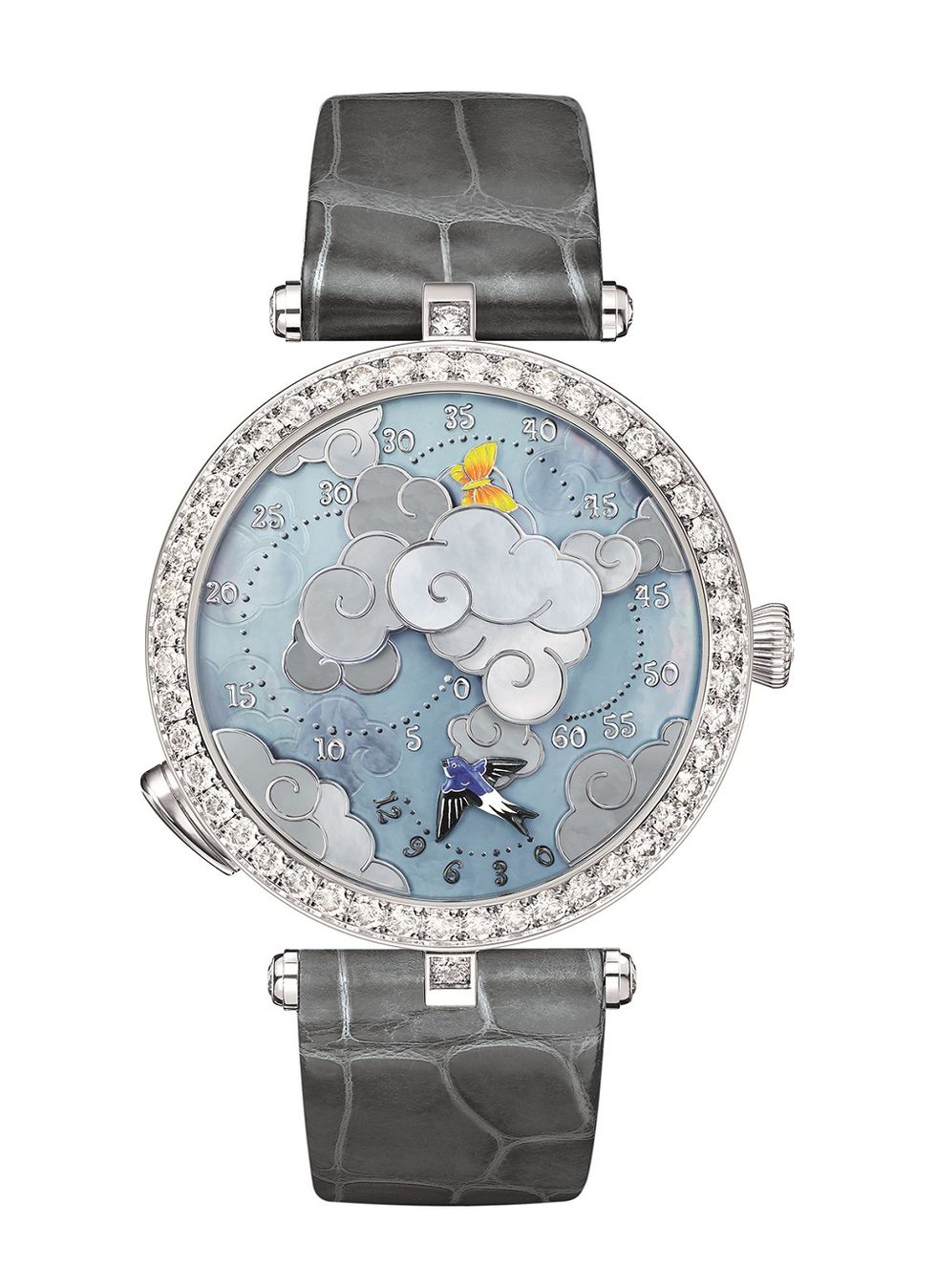 Lady Arpels Ronde des Papillons 腕錶，Van Cleef & Arpels 。