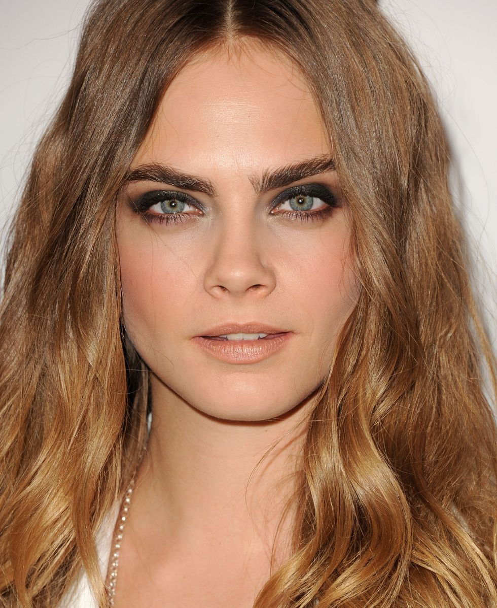 <p>「Cara Delevingne brows」已然成為全球瘋狂的關鍵字，在Google網站上可是每0.55秒就會被搜尋一次。搞怪超模Cara銳利有神的眉型甚至擁有專屬的Twitter標籤（Hash Tag）呢！</p>