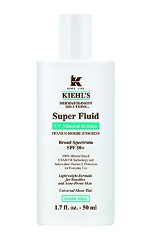 Kiehl's集高效清爽UV防護乳（礦物水感型）SPF50/PA+++，50ml，NT1,700。