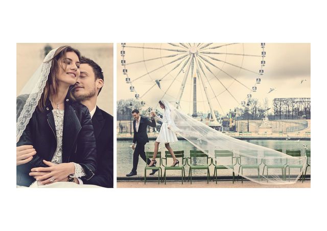 Ferris wheel, Photograph, Love, Romance, Photography, Bride, Honeymoon, Marriage, Ceremony, Beard, 