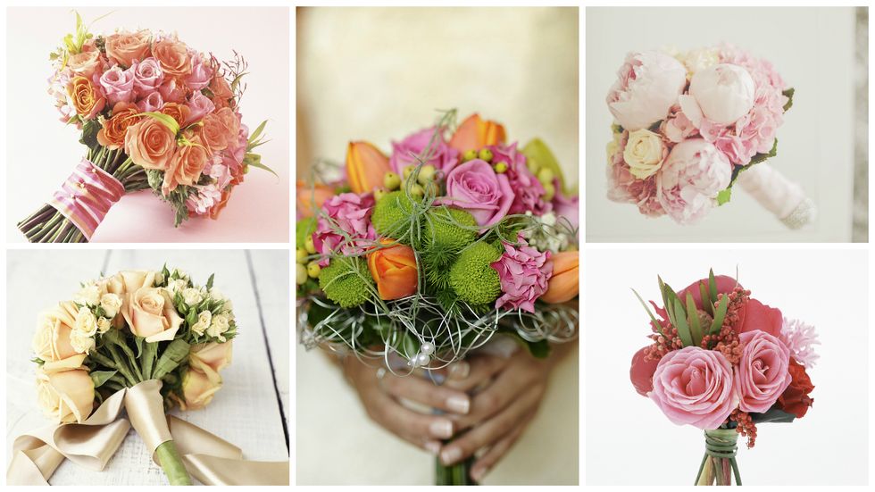 Petal, Bouquet, Flower, Cut flowers, Pink, Purple, Floristry, Peach, Flowering plant, Flower Arranging, 