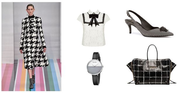 Product, Sleeve, Pattern, White, Collar, Style, Dress, Fashion, Black, Grey, 