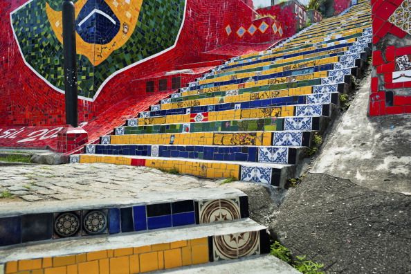 Stairs, Colorfulness, Paint, Art, Graffiti, Visual arts, Concrete, Painting, Coquelicot, Street art, 
