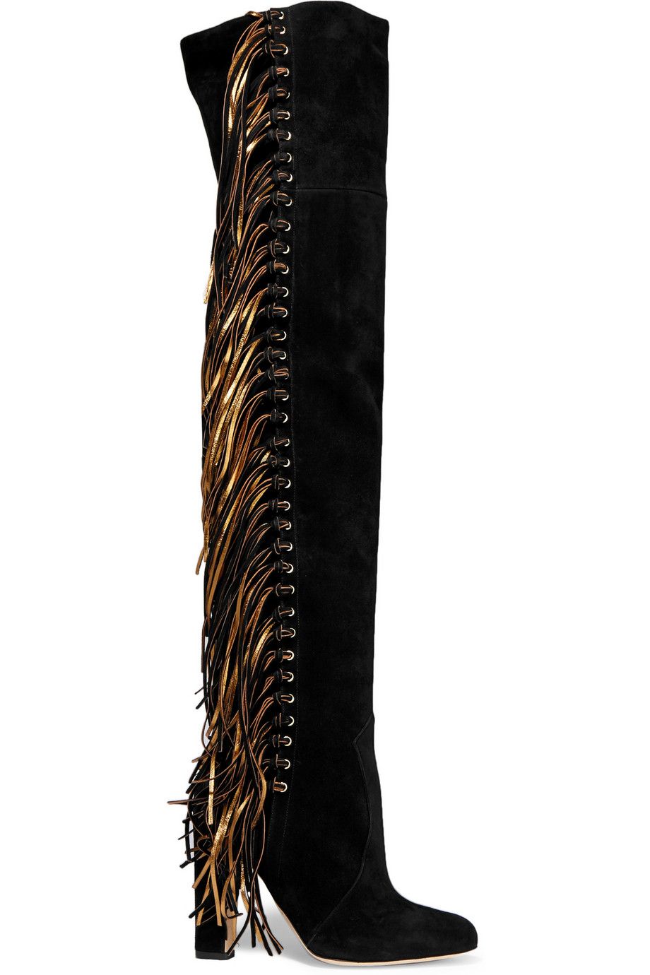 <p>流蘇麂皮長靴，約NT54,840，Brian Atwood at Net-A-Porter。</p>