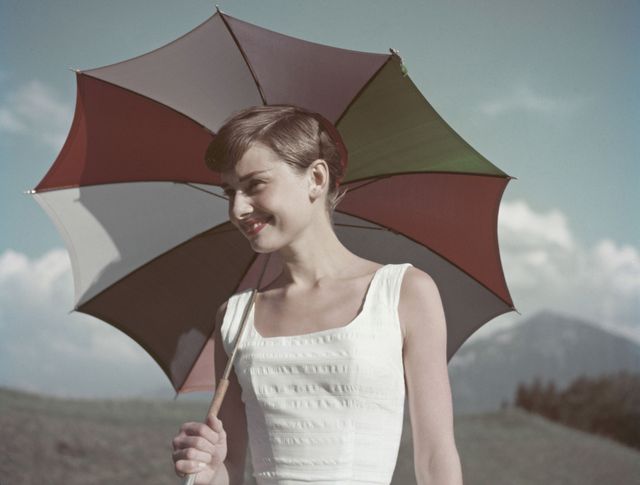 Skin, Sleeve, Shoulder, Happy, Summer, Umbrella, People in nature, Beauty, Fashion, Cool, 