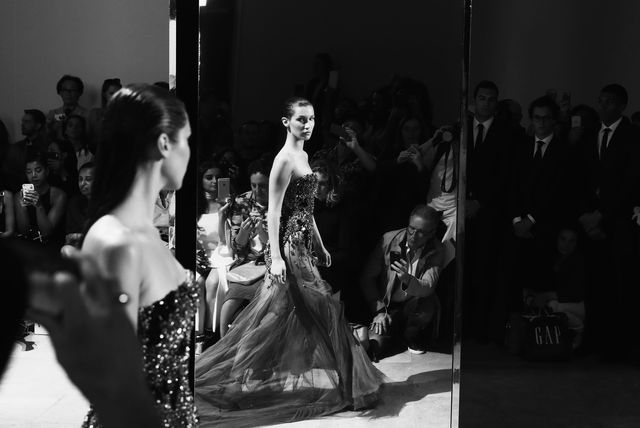 Photograph, Monochrome, Style, Monochrome photography, Dress, Black-and-white, Fashion, Gown, One-piece garment, Haute couture, 