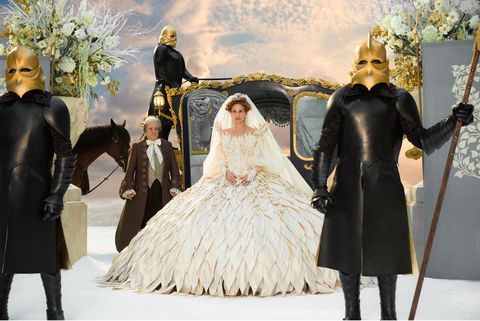 Dress, Formal wear, Gown, Bridal clothing, Victorian fashion, Wedding dress, Fashion, Bride, Costume design, Marriage, 
