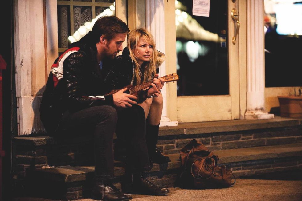 <p><span>在《藍色情人節》中，與Ryan Gosling共演一段心酸愛情，細膩的情感表現讓寫實的劇情更加觸動人心，更獲多項大獎提名。</span></p>