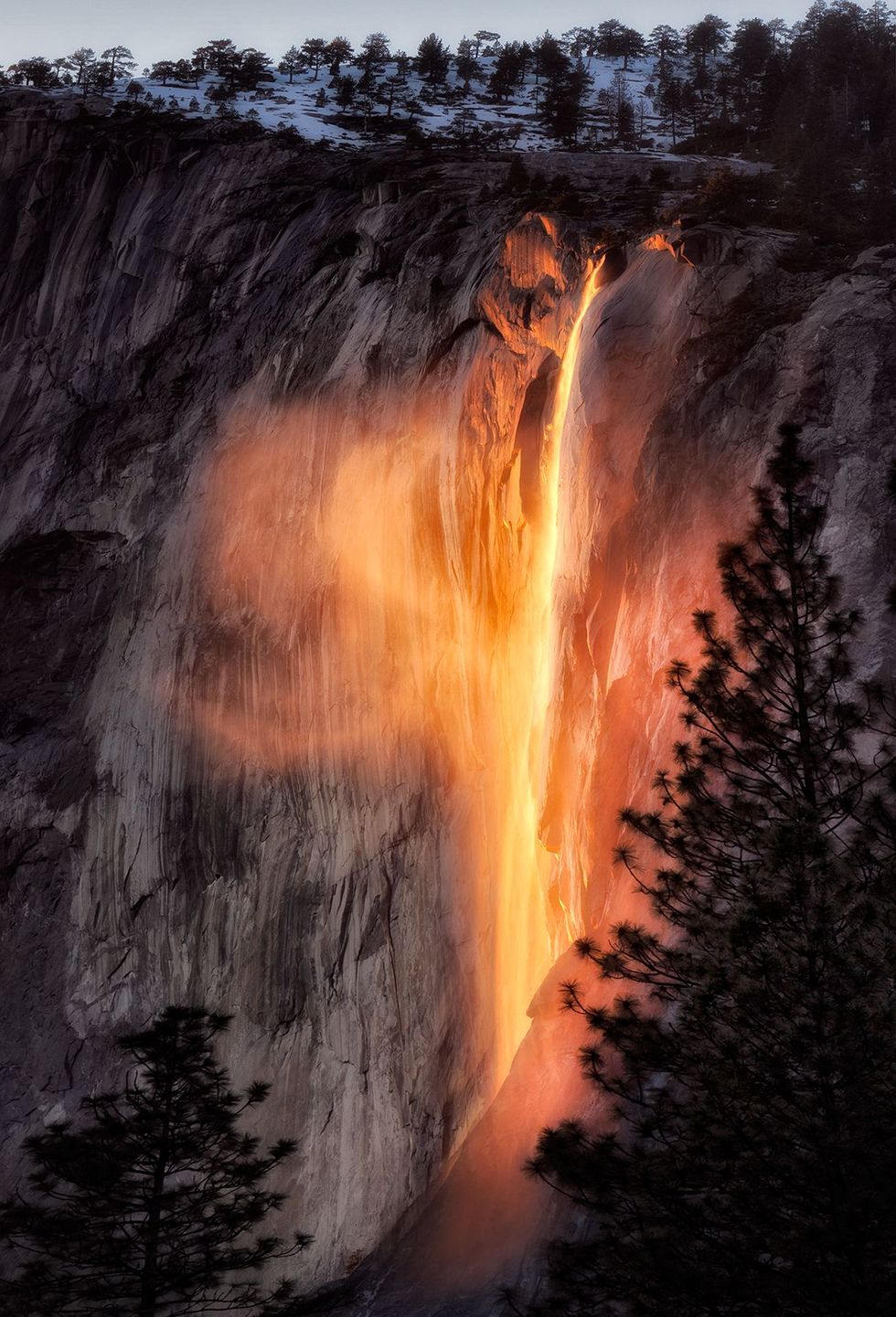 Firefalls, Yosemite National Park, California