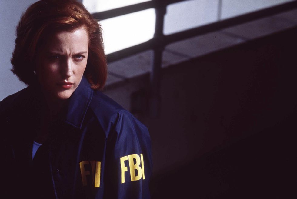 Gillian Anderson in "The X-Files - The Movie."