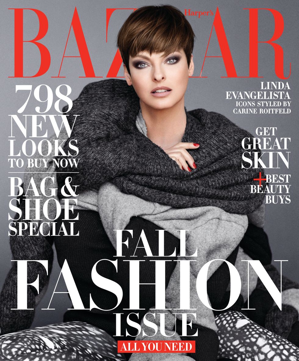 Harper's BAZAAR Cover, September 2014