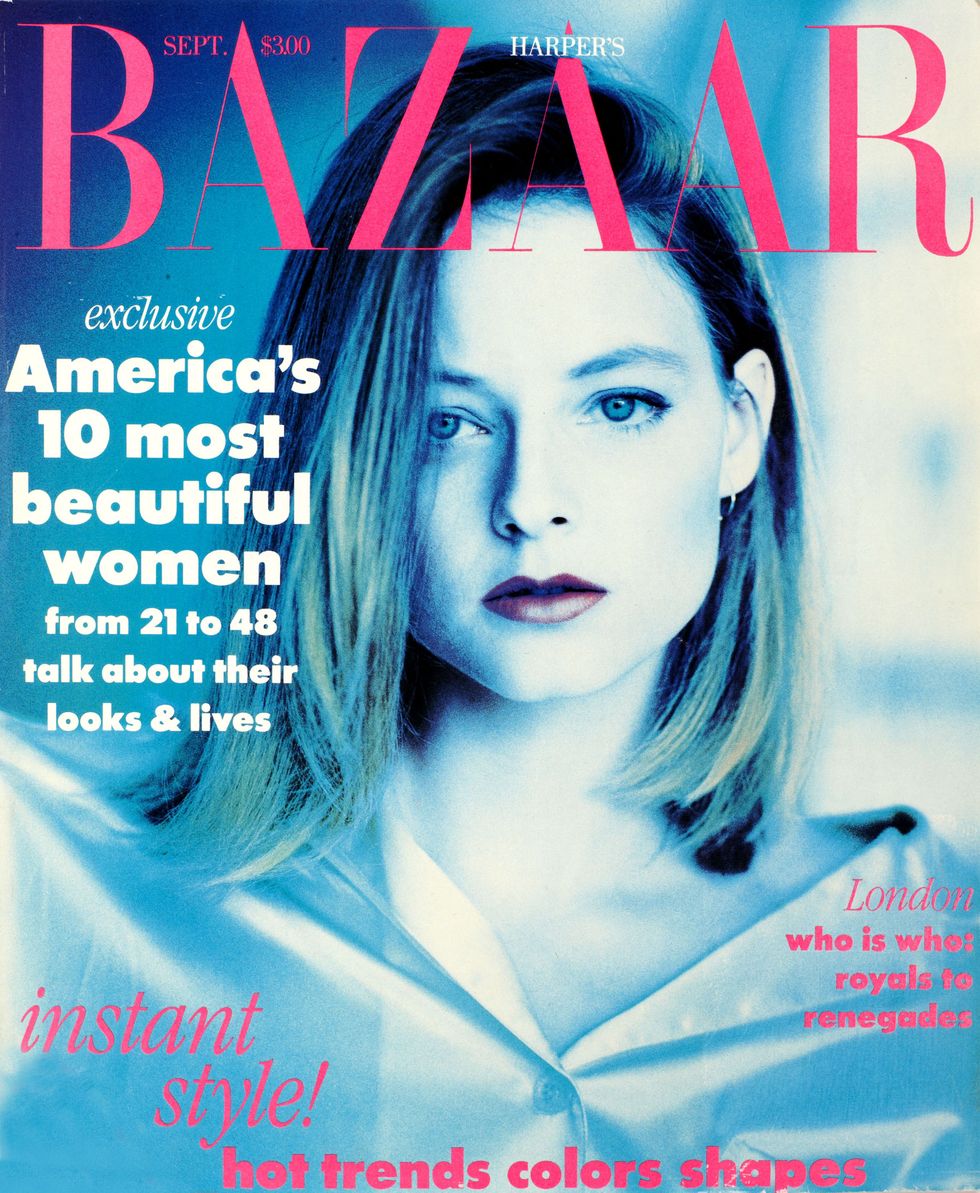 Harper's BAZAAR Cover, September 1989