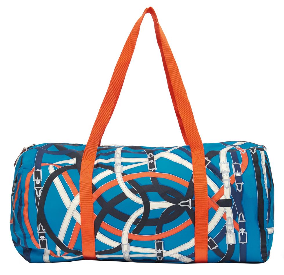 Bag, Handbag, Shoulder bag, Fashion accessory, Duffel bag, Luggage and bags, Hand luggage, Material property, Diaper bag, Turquoise, 