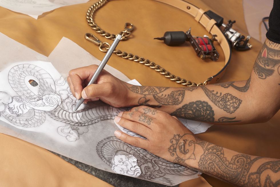 Wrist, Pattern, Tattoo, Nail, Art, Mehndi, Artwork, Design, Paper, Desk, 