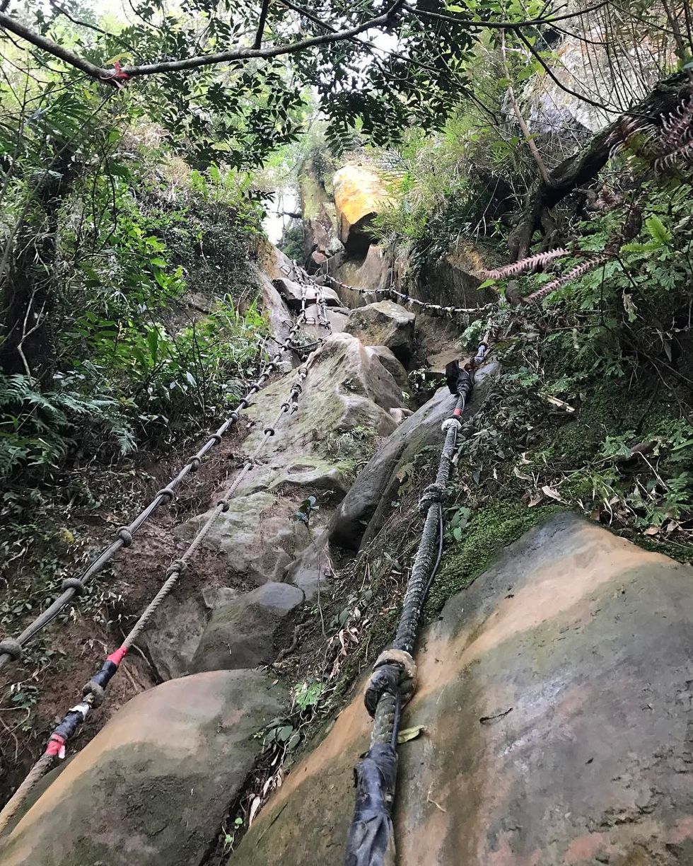 南港山攀岩步道