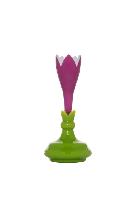Purple, Violet, Glass, Tulip, Drinkware, Vase, Flower, Magenta, Plant, Lily family, 