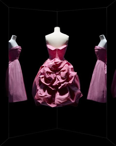 Dress, Clothing, Pink, Purple, Cocktail dress, Fashion, Magenta, Gown, Costume design, Fashion design, 