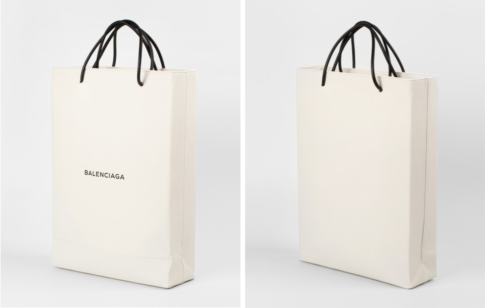 Style, Font, Paper bag, Shopping bag, Material property, Design, Silver, Label, 
